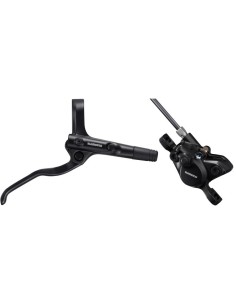 Hydraulische Scheibenbremse Shimano MT200 hinten - ohne Bremsscheibe - Schwarz (Werkstattverpackung)