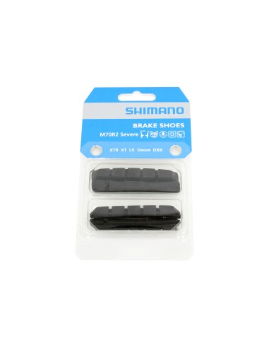 Bremsgummi Shimano XTR / XT / LX / Deore / DXR M70R2 (+1mm) - 2 x Satz