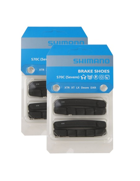Bremsgummi Satz  Shimano cantilever S70C - u.a. BR-M570 - BR-M970