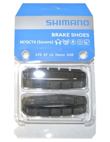 Bremsschuh Satz Shimano M70CT4 V-bremse - u.a. BR-M570 - BR-M970 ( 2 x Sätze)
