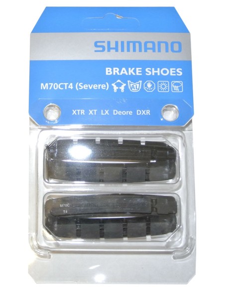 Bremsschuh Satz Shimano M70CT4 V-bremse - u.a. BR-M570 - BR-M970 ( 2 x Sätze)