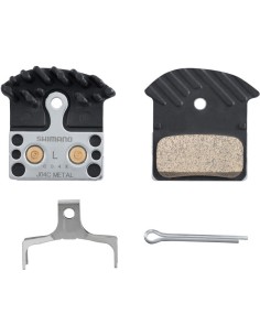 Scheibenbremsbeläge Shimano J04C Metal mit Kühlrippen