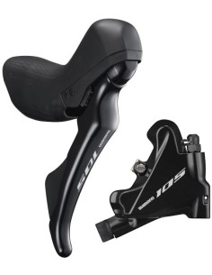 Scheibenbremssatz (für Hinten) 8 fach Shimano 105 R7020 Flat Mount - Schwarz