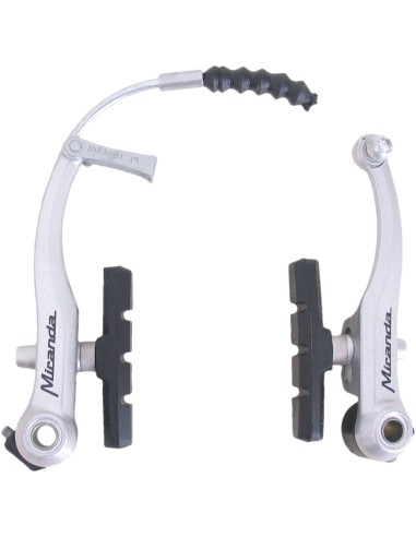 V-Brake Satz MIRANDA Elegance Silber (für Hinten oder Vorne).