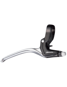 Hebelsatz Saccon für V-Bremse - 3 Finger - Schwarz/Silber