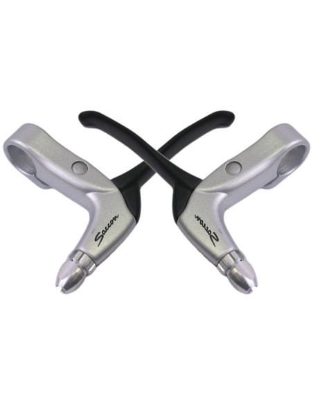 Hebelsatz Saccon for Rollenbremse - 4 Finger - Satin/Mattschwarz