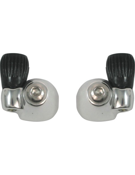 Down-Tube Kabelhalter Sunrace SP131 (Links und Rechts - Silber (1 Satz)