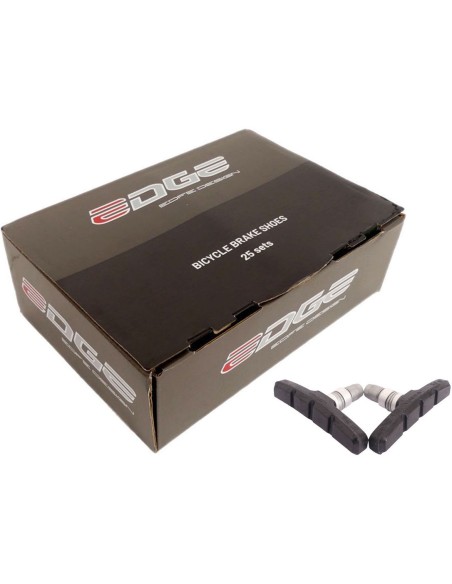 Bremsschuh Satz Edge mit Sechskant für V-Bremse - 70mm - (25 Paare)