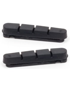 Road Ersatz Bremsklotz Satz Elvedes 55 mm für Shimano Cartridge V-Bremse (auf Karte)