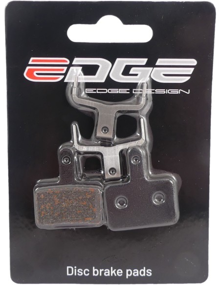 Bremsbeläge Satz für Scheibenbremse Edge - Modell Shimano B01S - semi metall (2 Sätze auf Karte)