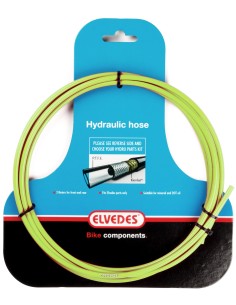Hydraulische Bremsleitung Elvedes mit PTFE-futter und Kevlar Schutz - Grün