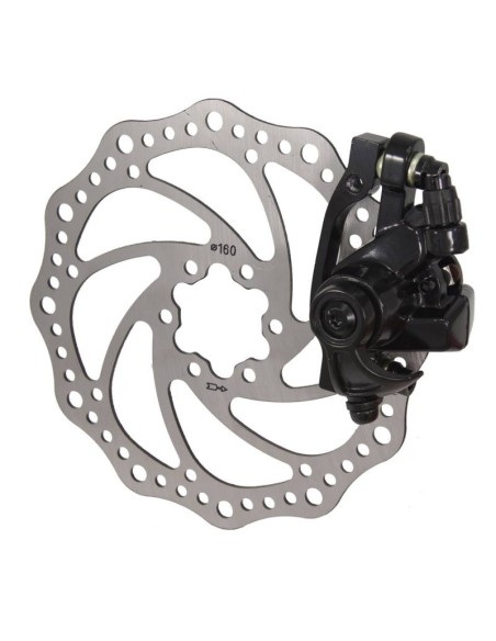 Mechanischer Bremsensatz (vorne + hinten) Saccon DM33 inkl. Bremsscheiben